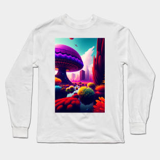 Serene Dreamscape Long Sleeve T-Shirt